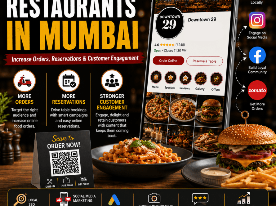 Digital Marketing Services for Restaurants in Mumbai Increase Orders, Reservations & Customer Engagement by tsh.media